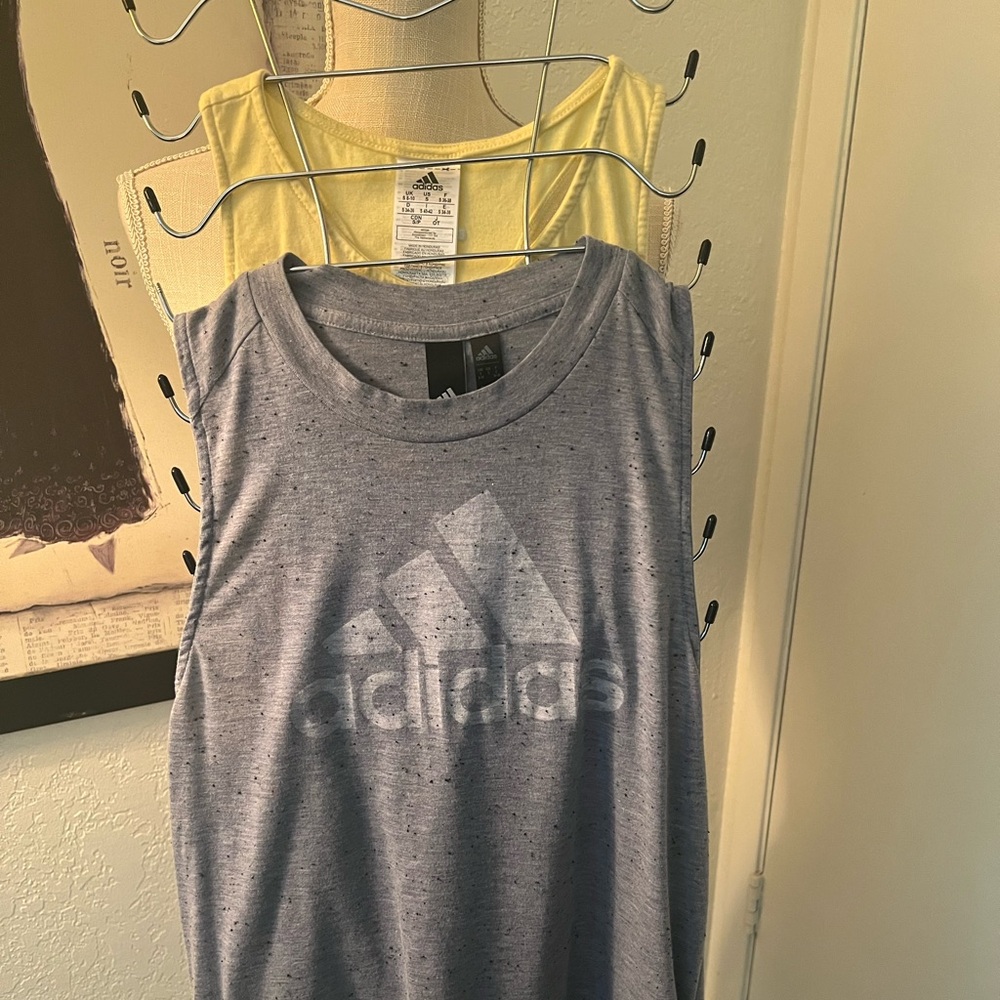Adidas workout tops (2 in bundle)